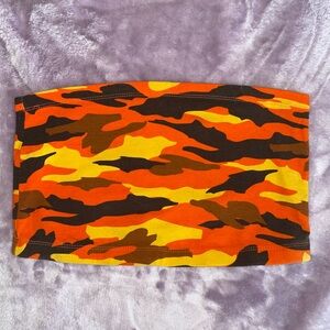 Camouflage Tube Top